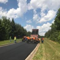 Paving Services in Progress